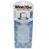 Wine2Go Foldable Wine Bottle in Sky Blue Xmas Sweater