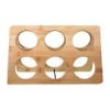 KitchenWorthy Bamboo Wine Rack