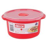 DÃ©cor USA 800ML Microsafe Round Container