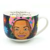 Kikkerland Maya Angelou Ceramic Coffee Mug