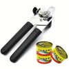 1pc, Heavy Duty Stainless Steel Jar and Bottle Opener - Adjustable and Smooth Edge Manual Hand Held Can Opener for Easy Opening - Perfect for Kitchen