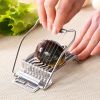 1pc; Stainless Steel Kitchen Tools; Egg Slicer; Egg Cutter