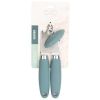 Cook with Color Soft Touch Ergonomic Can Opener in Teal