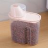 1pc 1.9L Kitchen Cereals Jar; Kitchen Storage Box; Airtight Food Storage Containers; Kitchen Supplies